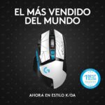 Logitech G502 Hero K/DA Ratón Gaming con Cable, Sensor Hero 25K, LIGHTSYNC RGB